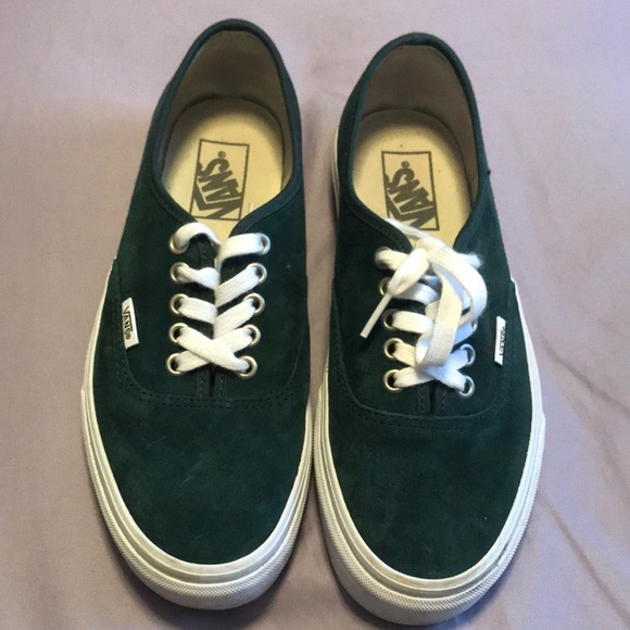 vans scotchgard green